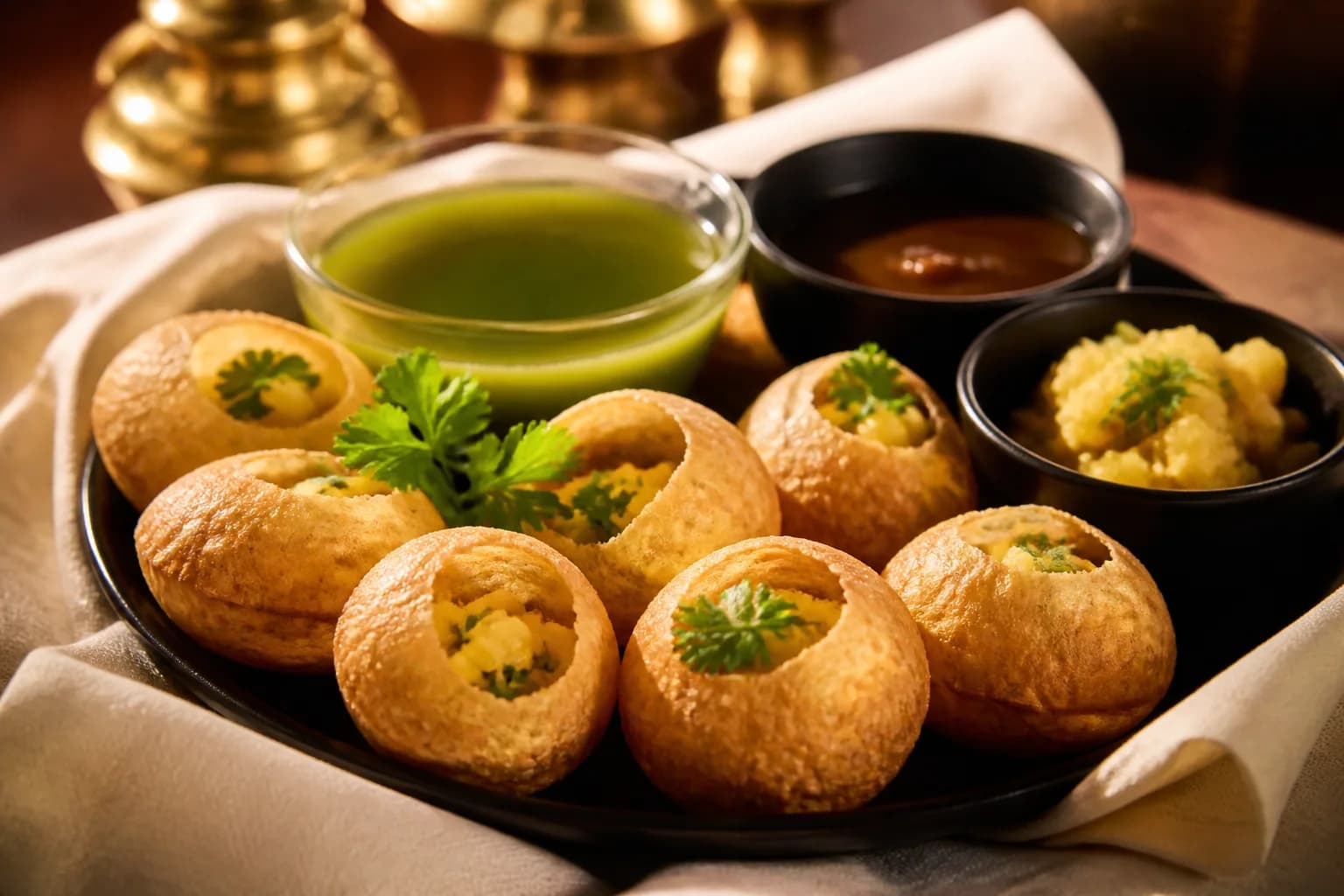 Live 100% Jain Pani Puri at Eatela Mulund West