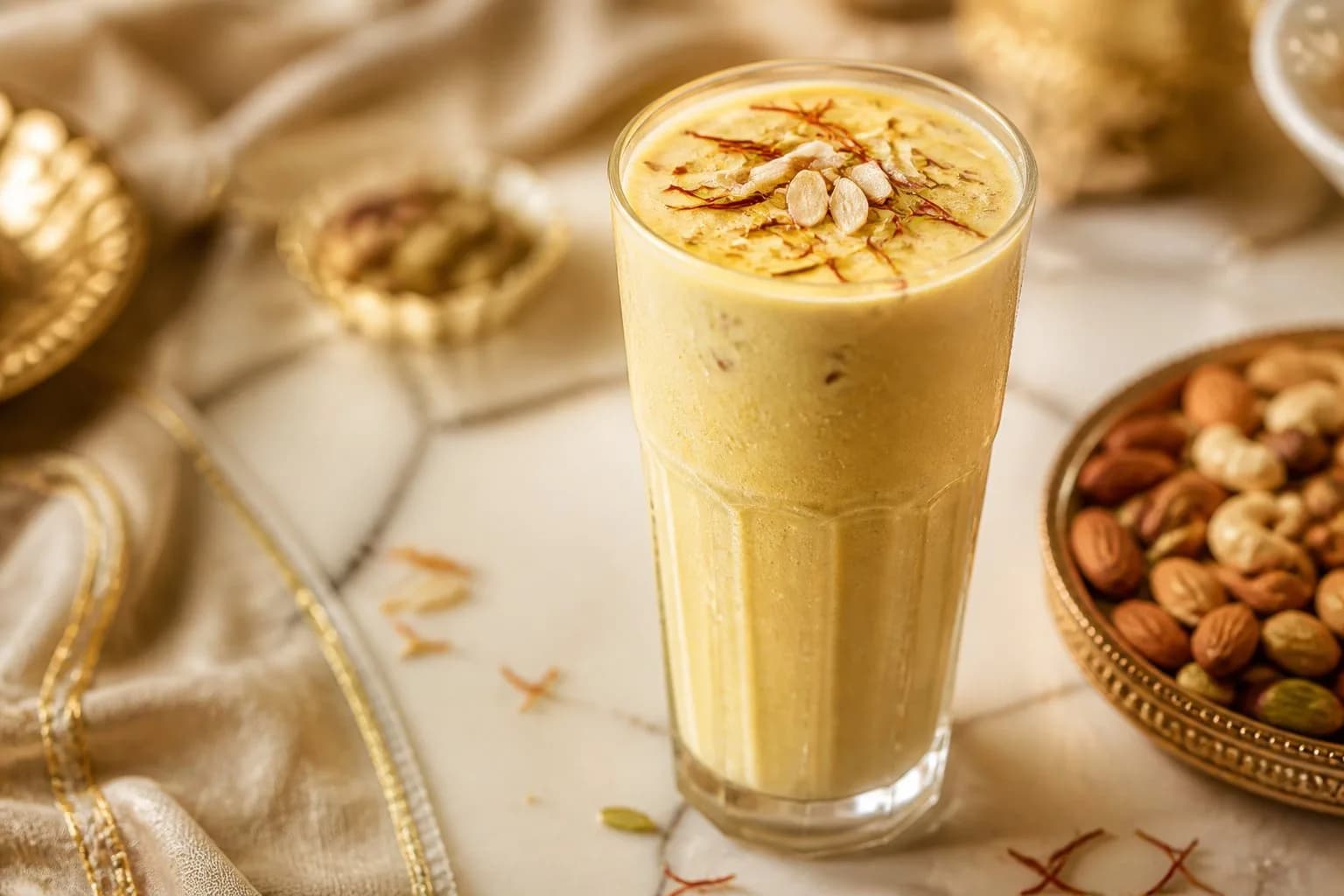 Kesar Badam festive drink at Eatela Mulund West